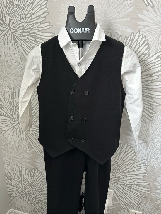 Other - 4 PC Suit Shirt Vest Suspenders and Pants